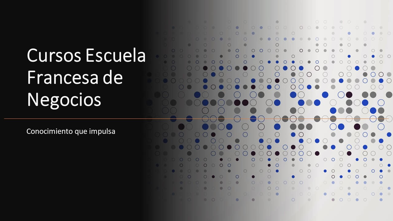 Catálogo de cursos escuela francesa de negocios