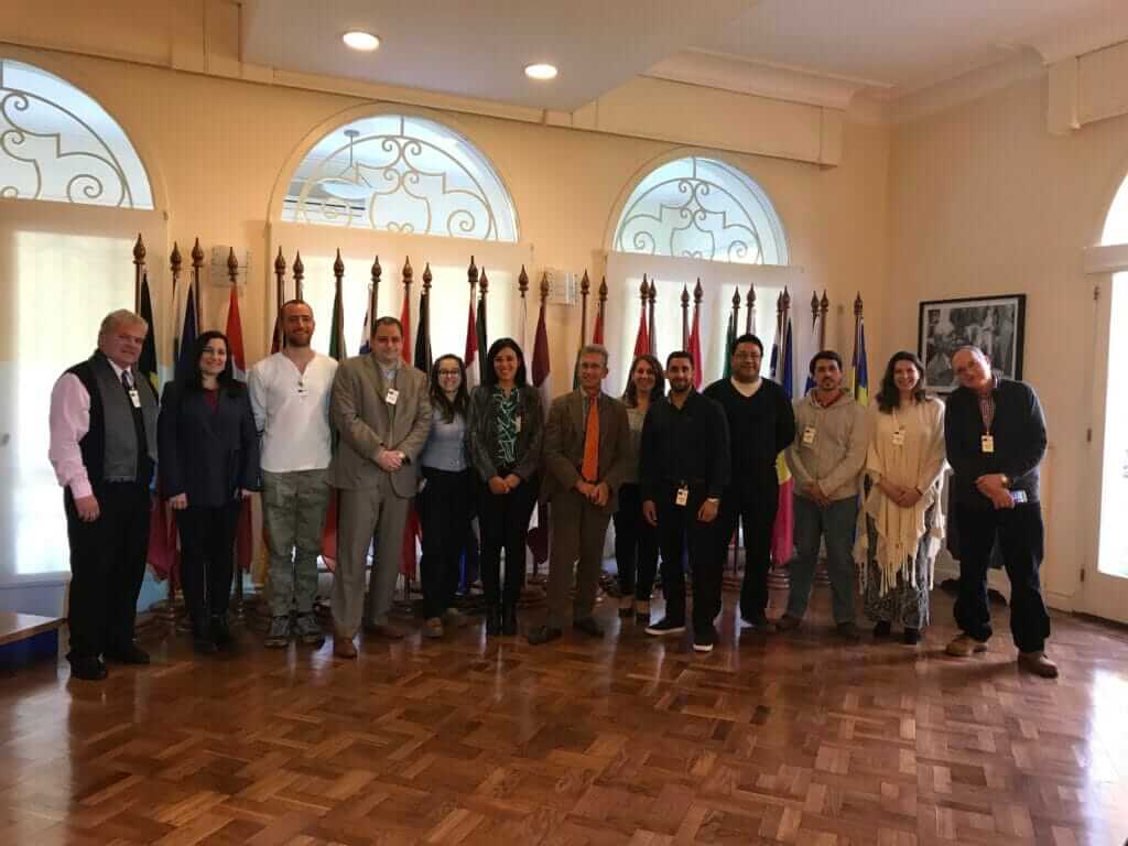 Visita académica de la EFN a la delegación de la unión europea en Uruguay