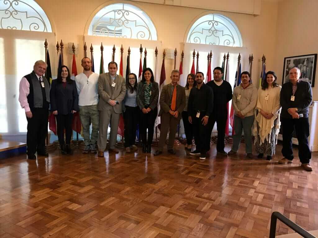 Visita académica de la EFN a la delegación de la unión europea en Uruguay